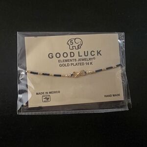Good Luck 14K Gold Plated Bracelet